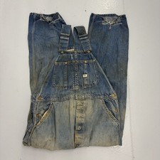 Vintage 50s Lee Union Made Jelt Sanforized Overalls 38x31 1950s True Vintage