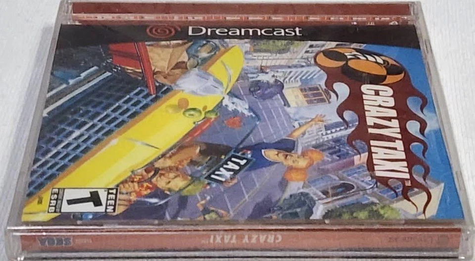 Vintage 2000 Sega Dreamcast Crazy Taxi All Stars Game Factory Sealed No Cracks!! - Image 3 of 4