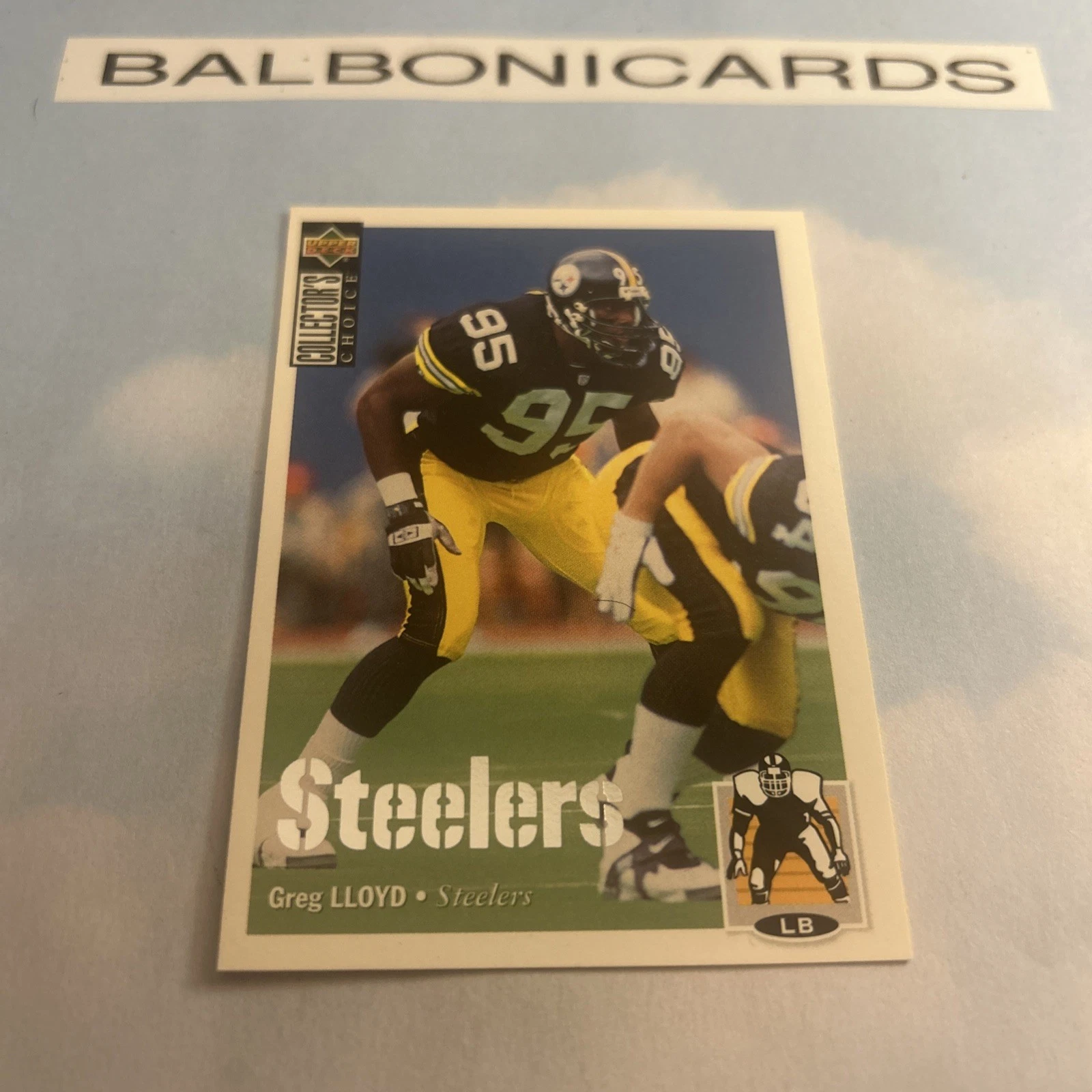 1994 Upper Deck Collector's Choice - Greg Lloyd #72 Silver Insert NM+