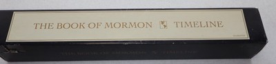 The Book of Mormon Timeline Large 6ftx2ft Full Color Lithograph Print EUC LDS