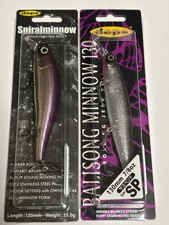 Fishing Lure Depth Lure Set Balison Minnow 130SP Spiral Minnow