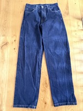 Men's Carhartt Landon Pant Cotton Jeans Blue Rinsed Size 29 Excellent Condition