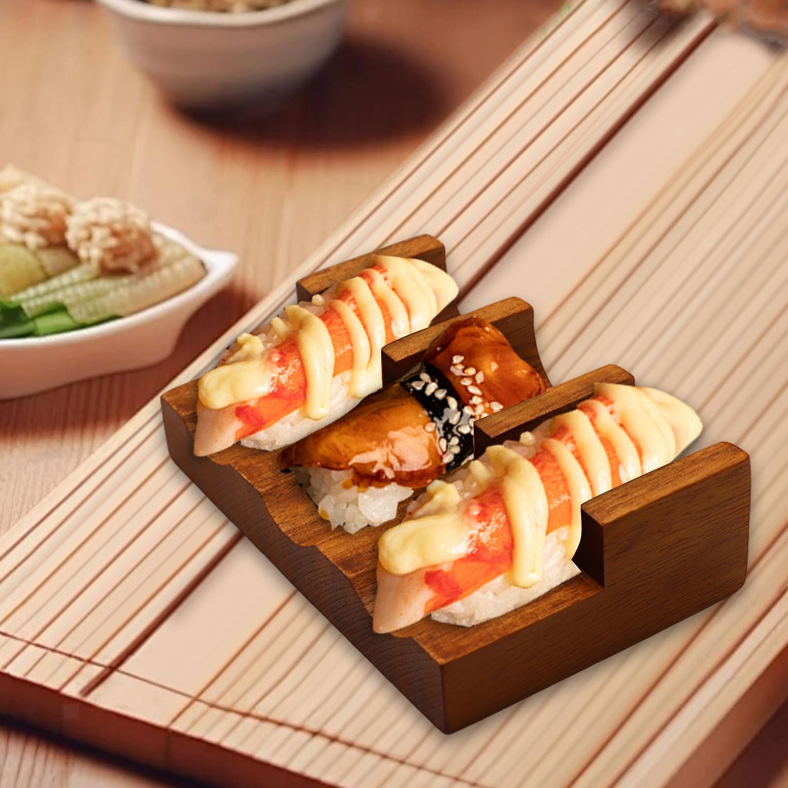 Sushi-Taco-Halter, Temaki-Halter für Küchentisch, Präsentation, Restaurant