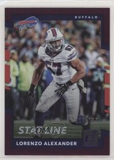 2017 Panini Donruss Stat Line Season /125 Lorenzo Alexander #24 14gy
