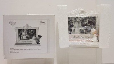 Disney Happily Ever After Mickey Mouse Resin/Glass Photo Frame