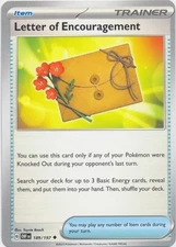 Letter of Encuragement - 189/197 - Uncommon - Near Mint