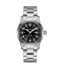 Hamilton Khaki Field Automatic Black Dial Silver Men's Watch H70515137