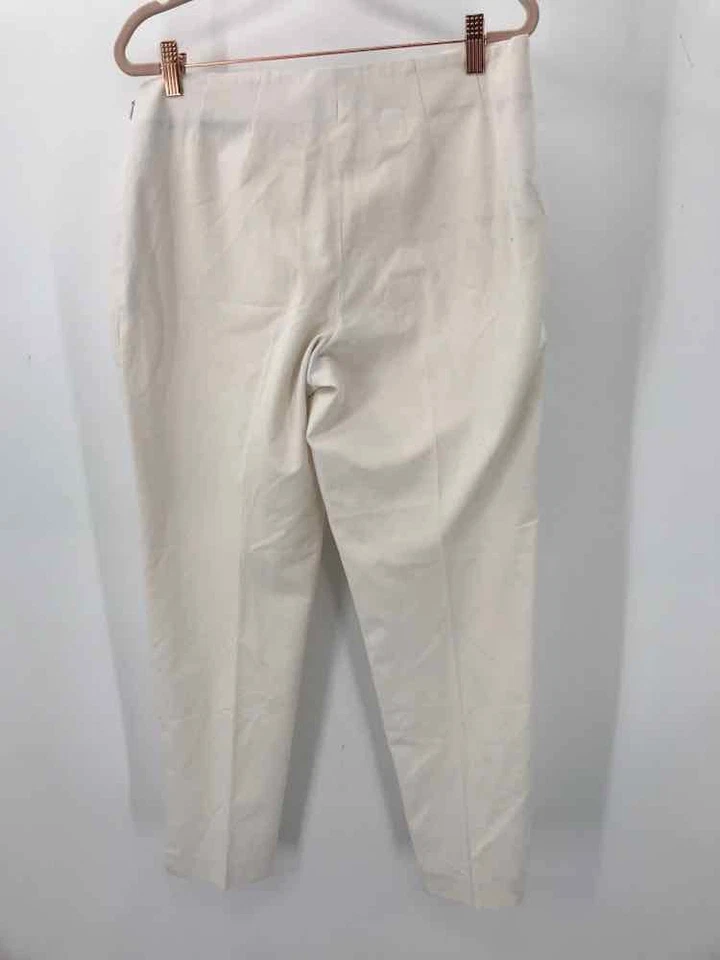 Pantalones de vestir Brunello Cucinelli marfil talla 10 usados Foto 2 de 3