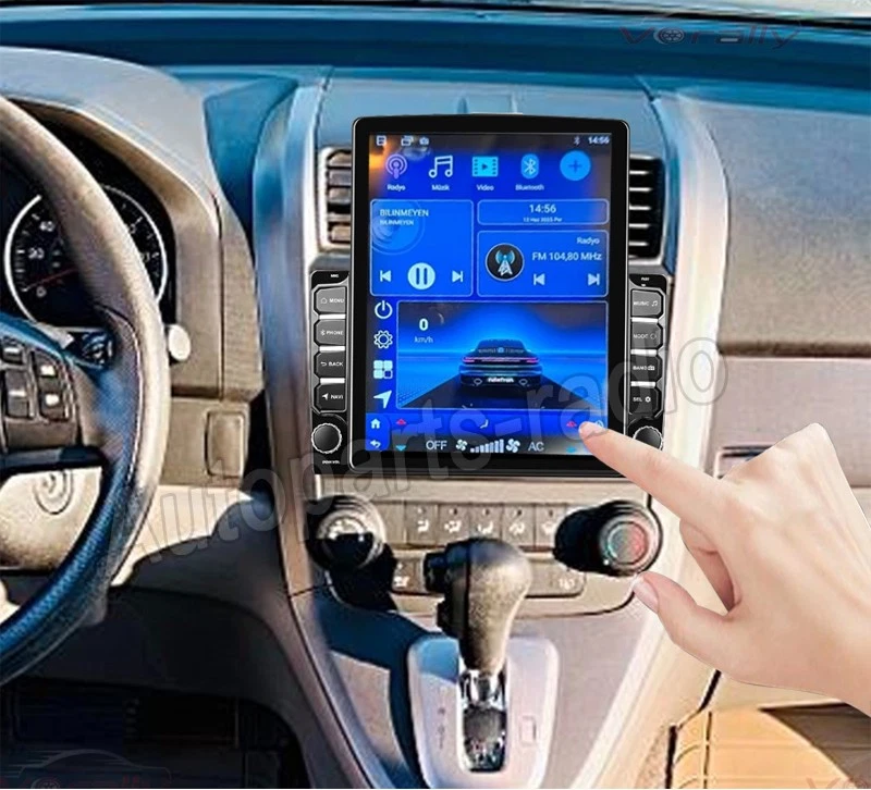 9.7" For 2007-2011 Honda CRV CR-V Android 15 Stereo CarPlay GPS Car Radio WIFI - Image 2 of 4