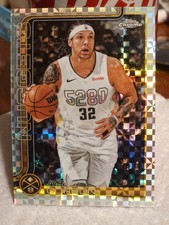 2025 Topps Chrome Basketball X-Fractor Aaron Gordon #100
