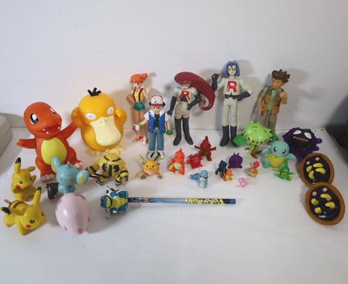 Original TOMY Pokemon 1998 - 1999 Figures & Unbranded Lot