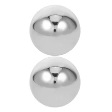 2pcs Hand Exercise Balls: Hand Strengthener Fitness Balls - 38mm Stainless