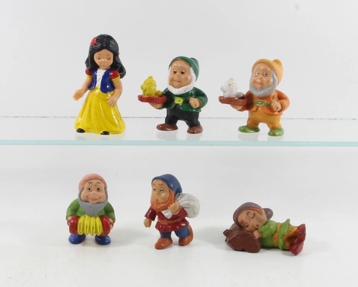 Schneewittchen und die 7 Zwerge == Walt Disney 6 x Figuren Educo