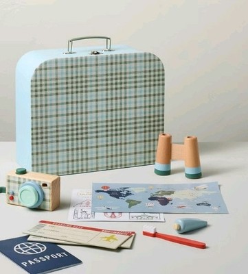 Hearth & Hand Magnolia Toy Travel Kit W/Carry Case, 11 Pcs. *New
