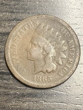 1865 Indian Head Cent - As Shown! (#1226)