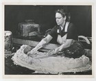 Woman Female Factory Worker 1943 Martin Aircraft Plant Drop Hammer Photo J15510 — photo 1