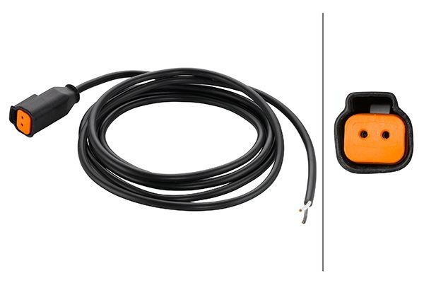 HELLA Worklight Cable Set Fits TEREX DOLL BROSHUIS VDL FELDBINDER ROSENBAUER