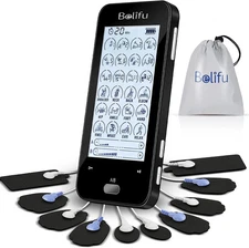 Belifu AS8015 Digital TENS EMS Unit with 24 Modes Includes Pads And Carry Case
