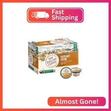 New England Coffee Hazelnut Cr me Medium Roast Single Serve Pods, 12ct Box Pack