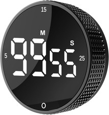 Listing image for Upgraded Magnetic Digital Kitchen & Productivity Timer with Large LED Display, V