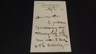 Letter from London Conservatoire 1894 signed by Director Lansdowne Cottell