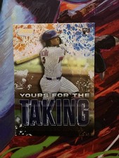 2025 Topps Stadium Club #YK-8 Luisangel Acuna RC Yours For The Taking NY Mets 