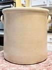 Stoneware Crock W/ Cobalt Flower J BURGER JR 5 Gallon Antique Folk Art 1800-1899 — photo 6