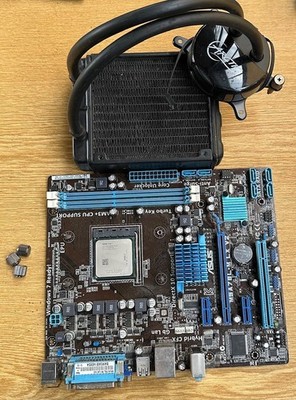 Asus M5A78L-M LX V2 Rev2.01 Mainboard +AMD FX FD4100 mit Wasser Kühler Gebraucht