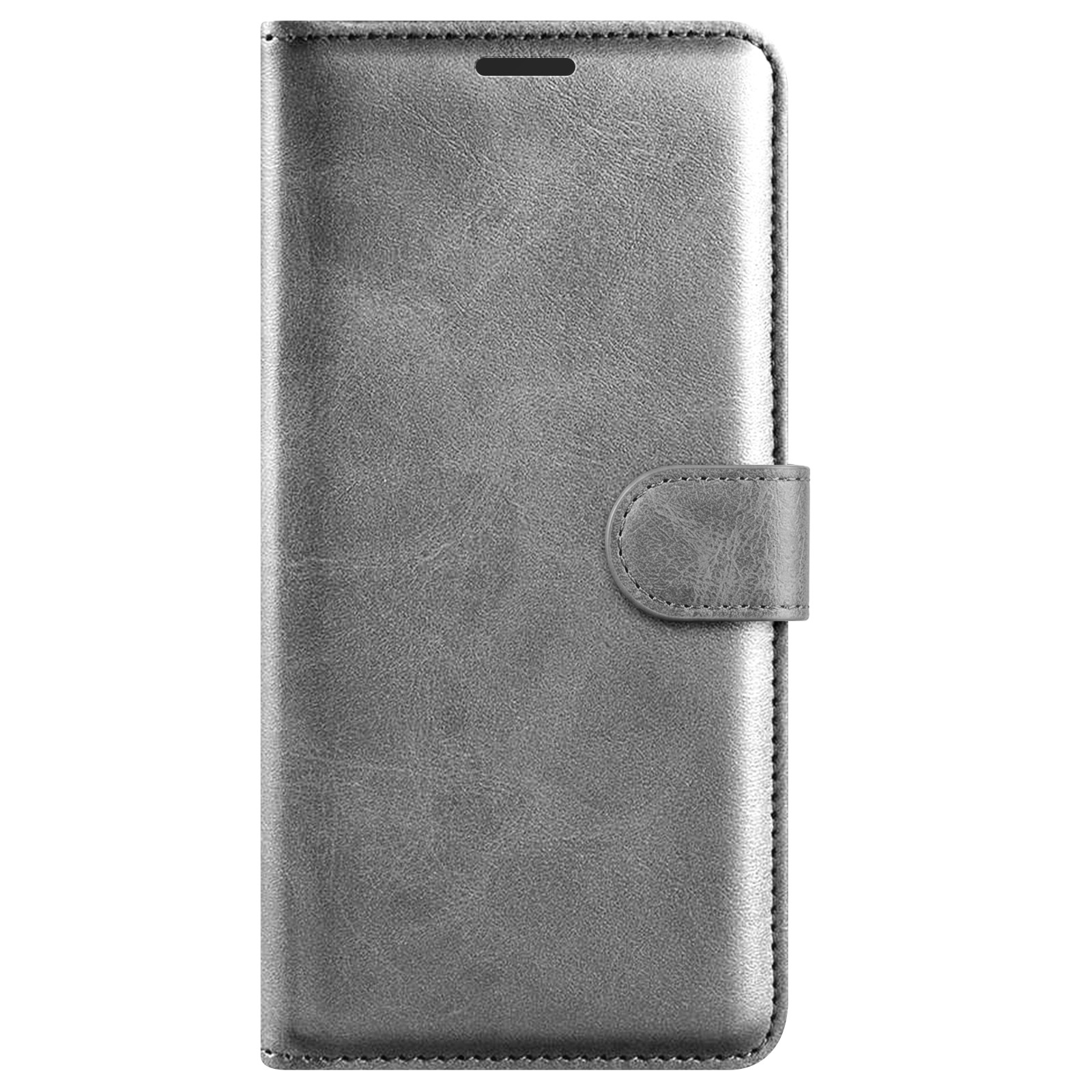 Zanaé Columbia étui portefeuille gris pour iPhone 16 Plus avec support