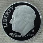 2019-S Silver Roosevelt Dime Proof 90% Silver US Mint 10C Coin Free Shipping