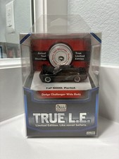 Auto World TRUE L.E. Limited Edition BLACK Dodge Challenger Wide Body 1:64 1/5k
