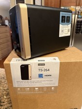 QNAP TS-264 2-Bay High-Performance Desktop NAS. Intel 4C/4T Processor with 16TB
