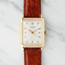 Universal Genève 14k Yellow Gold Tank Ref. 5...