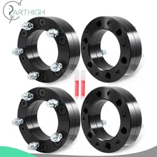 For Chevy GMC 6x5.5 to 5x5.5 (4) 2" Thick Wheel Adapters 6 Lug Convert to 5 Lug