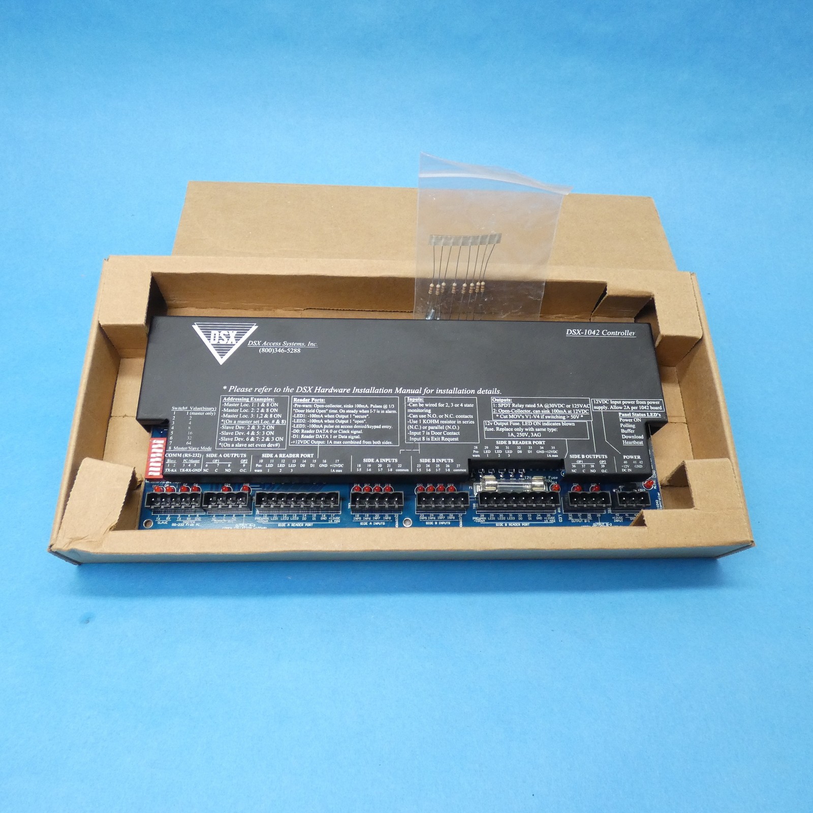 DSX Access Systems DSX-1042 Intelligent Door Controller 2 Reader Ports