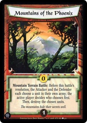 Mountains of the Phoenix - Samurai Edition - Legend of the Five Rings CCG