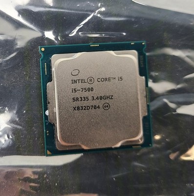 Intel Core i5-7500 Processor (3.4 GHz, 4 Cores, LGA 1151) - SR335