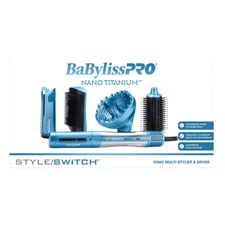 BaBylissPRO Nano Titanium StyleSwitch Ionic Mulit-Styler & Dryer | BNTSS-5PK