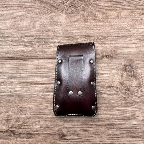 50 PESOS LEATHER PHONE HOLSTER POUCH BASKET WEAVE BELT LOOP UNIVERSAL #EH13011 - Picture 15 of 40