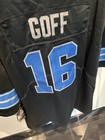 Detroit Lions Jared Goff #16 Jersey Men's XL Black Nike (NFL) Football Sports — photo 9