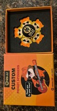 NEU unbenutzt GS-JJ Sonderfarbe Emaille Metall Fidget Spinner + OVP