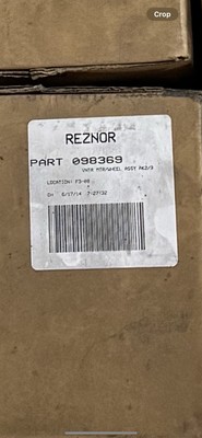 Reznor 98369 Venter Motor W Wheel Assembly 208-230V REZ98369