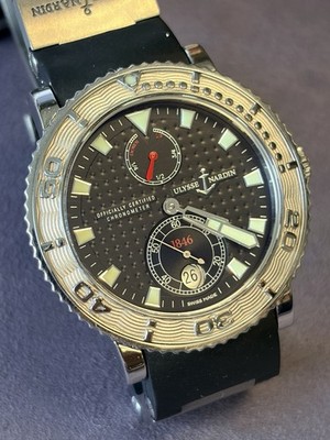 Ulysse Nardin Marine Diver Full Set With Chronometer Cert - 263-55