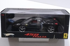 HOT WHEELS ELITE FERRARI 458 ITALIA BLACK SCALE 1:18 LIMITED NEW 