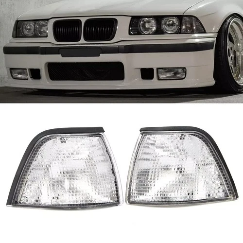 For 1992-1999 BMW 3 Series E36 4DR Sedan Parking Corner Signal Lights Pair Set