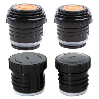 Non Spill Plastic Vacuum Flask Insulation Cup Caps Reusable Drinking Kettle Lids