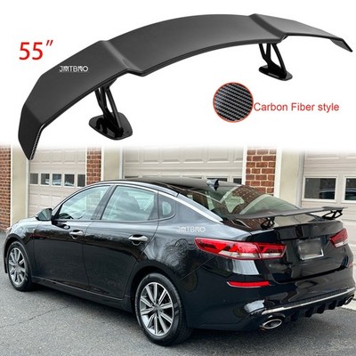 55''GT Style Car Rear Trunk Spoiler Wing Lip Carbon Fiber look For Kia Optima EX