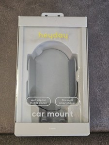 Heyday Car Rotating Vent Mount Case Compatible Fits Most Smartphones New