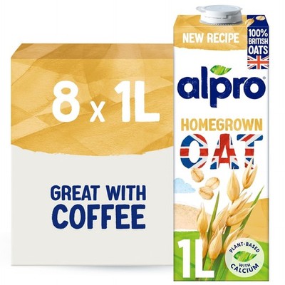 Oat Drink 100% British Oats Plant Based Long Life Dairy Free & Lactose Free Milk