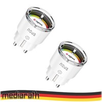 2X Nous A1Z 10A 2500W Verbrauchsmessung Zigbee 3.0 Smart Socket - Alexa - Google